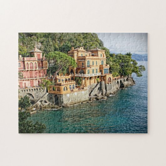 Italiaans zomerhuis - 11x14 - 252 pcs. legpuzzel (Horizontaal)