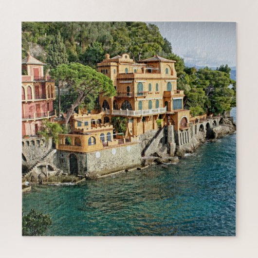Italiaans zomerhuis - 20 x 20 inch - 676 pcs. legpuzzel (Verticaal)