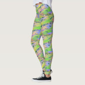 Italiaans zonnelandschap leggings (Links)