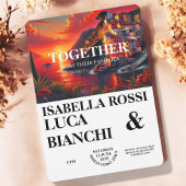 Italiaans zonsondergang kust vet Waterverf landsch Kaart