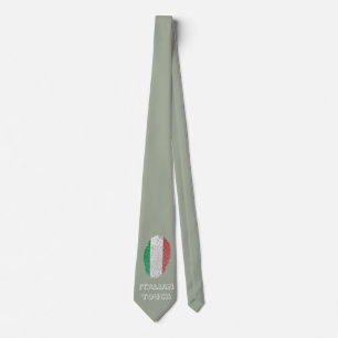 Italiaanse aanraakvingerafdruk stropdas