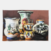 Italiaanse aardewerk theedoek (Horizontaal)