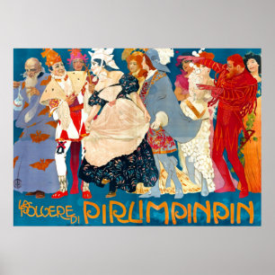Italiaanse ad 1907 Poster