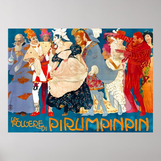  Italiaanse ad 1907 Poster (Voorkant)