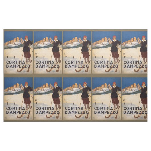 Italiaanse Alpen aanpasbare stof (Fat Quarter)