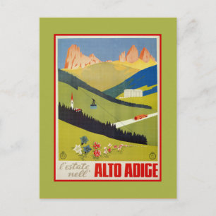 Italiaanse Alpen (Zuid-Tirol) Briefkaart