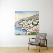 Italiaanse Amalfi kust Italië Middellandse Zee Wandkleed (In situ)