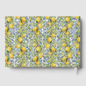 Italiaanse Amalfi thema bruiloft Gastenboek (Achterkant)