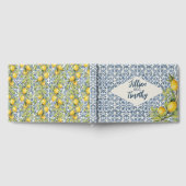 Italiaanse Amalfi thema bruiloft Gastenboek (Volledig)