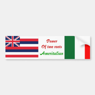 Italiaanse Amerikaanse bumperstickers