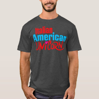 Italiaanse Amerikaanse Eenhoorn 2 T-shirt