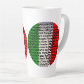 Italiaanse Amerikaanse honkbalspelers Latte Mok (Rechterhoek)