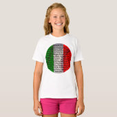 Italiaanse Amerikaanse honkbalspelers T-shirt (Voorkant volledig)