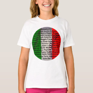 Italiaanse Amerikaanse honkbalspelers T-shirt