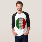 Italiaanse Amerikaanse honkbalspelers T-shirt (Voorkant volledig)