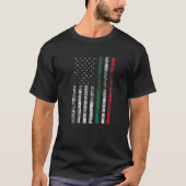 Italiaanse Amerikaanse trots - Italiaanse Amerikaa T-shirt (Voorkant)