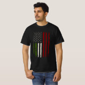 Italiaanse Amerikaanse vlag Italië Erfgoed Amerika T-shirt (Voorkant volledig)