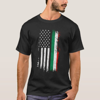 Italiaanse Amerikaanse vlag - Pride Italy USA T-shirt