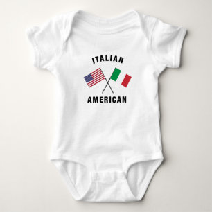 Italiaanse Amerikaanse vlag Romper