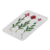 Italiaanse anjer 1 magneet (Linkerzijde)