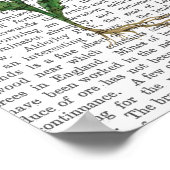 Italiaanse anjer 1 poster (Hoek)