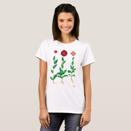 Italiaanse anjer 2 t-shirt (Voorkant volledig)