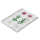 Italiaanse anjer 3 notitieboek (Linkerzijde)