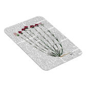 Italiaanse anjer 4 magneet (Rechterzijde)