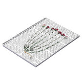 Italiaanse anjer 4 notitieboek (Linkerzijde)