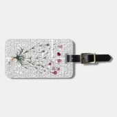 Italiaanse anjer 5 bagagelabel (Voorkant horizontaal)