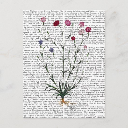 Italiaanse anjer 5 briefkaart (Voorkant)