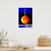  Italiaanse aperitivo adverteren Poster (Keuken)