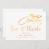 Italiaanse Aperol Cocktail Dat is Liefde Bruiloftf Bedankkaart (Voorkant / Achterkant)