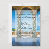 Italiaanse Arches legant plechtige uitnodiging tot (Voorkant)