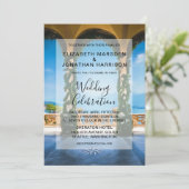 Italiaanse Arches legant plechtige uitnodiging tot (Staand voorkant)