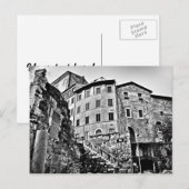 Italiaanse architectuur briefkaart (Voorkant / Achterkant)