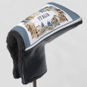 Italiaanse architectuur golfheadcover (3/4 voorkant)