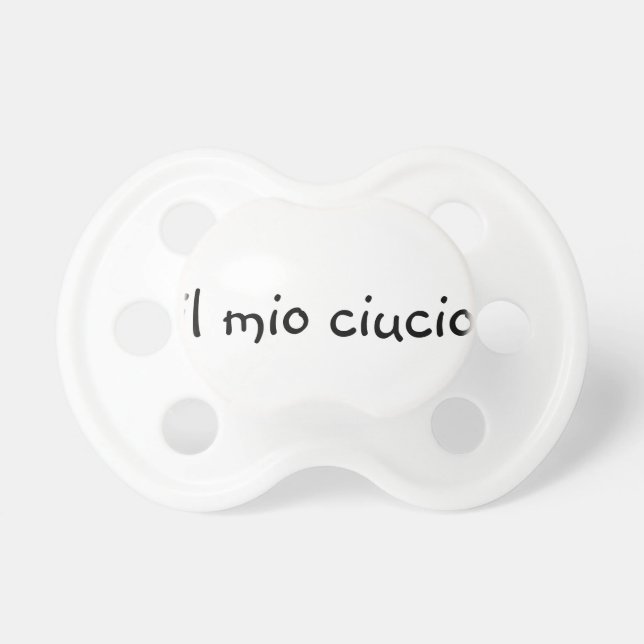 Italiaanse Baby Pacifier Speen (Voorkant)