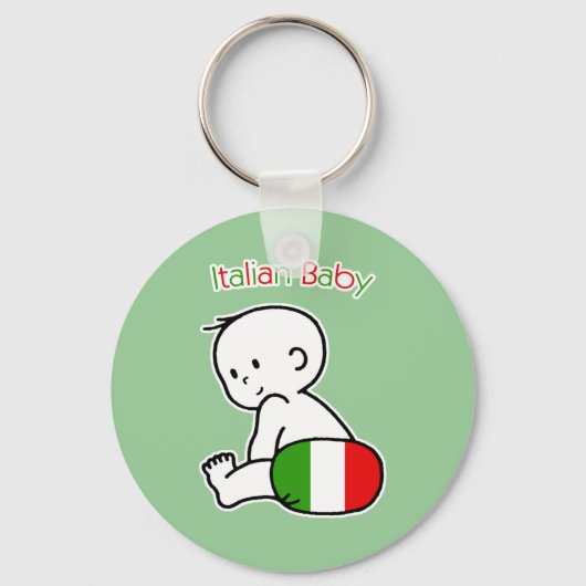 Italiaanse Baby Sleutelhanger (Voorkant)
