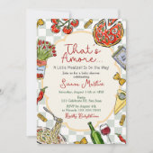Italiaanse babyborrel | Dat is amore | Kaart (Voorkant)