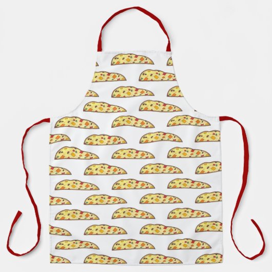 Italiaanse bakkerij Chrismas Biscotti Prettige fee Schort (Voorkant)