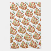 Italiaanse bakkerij Focaccia Olive Oil Bread Tomat Theedoek (Verticaal)