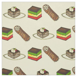 Italiaanse bakkerij Pastry Tiramisu Flag Cookie Ca Stof