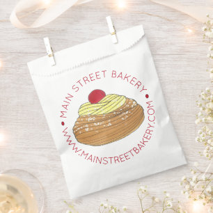 Italiaanse bakkerij Zeppole was gebakken met gebak Bedankzakje