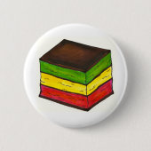Italiaanse bakkerijregenboog zeven 7-laagcookiebod ronde button 5,7 cm (Voorkant)