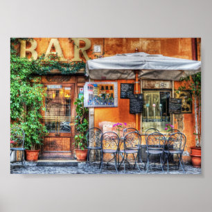 Italiaanse balie poster