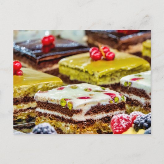 Italiaanse banketbakkerij briefkaart (Voorkant)