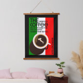 Italiaanse Baristas Hangend Wandkleed (Slaapkamer)