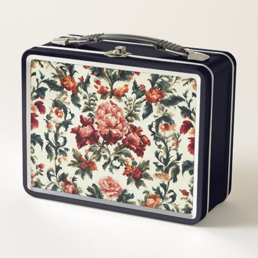 Italiaanse barok. Chique bloemen en bladeren (Voorkant)