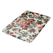 Italiaanse barok. Chique bloemen en bladeren Badmat (Gekanteld)